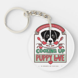Kitchen Pup Vibes Keychain