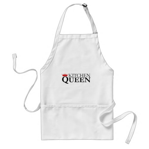 Kitchen Queen and Crown _ chefs apron