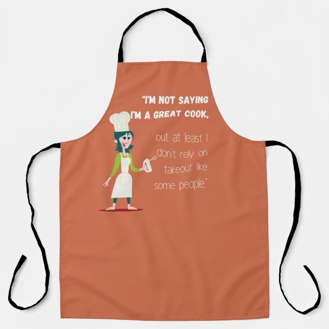 KITCHEN QUOTE APRON (Front)