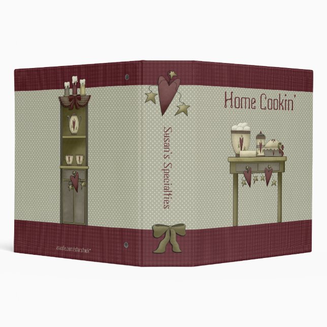 Kitchen Recipe Binder (Background)