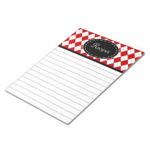 Kitchen Recipe Notepad Gift