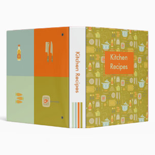 Kitchen Recipes Binder
