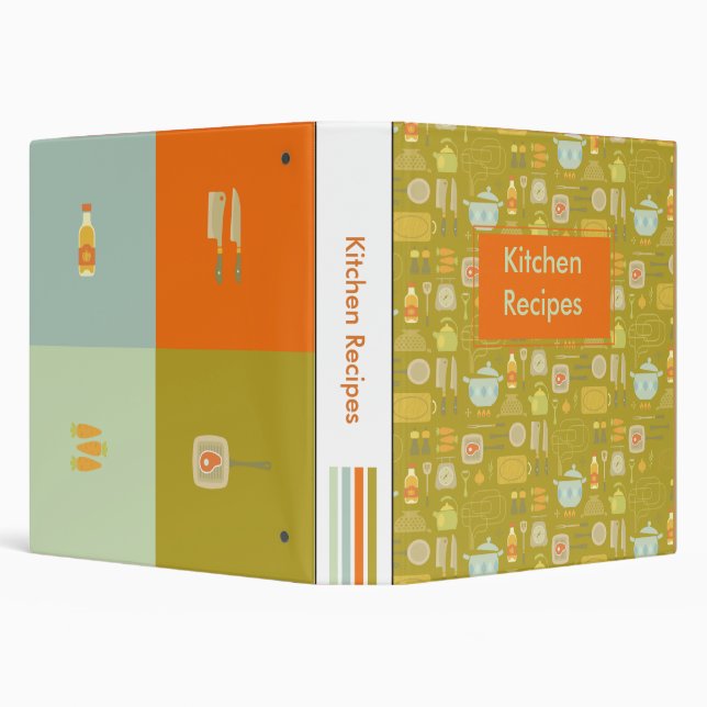Kitchen Recipes Binder (Background)