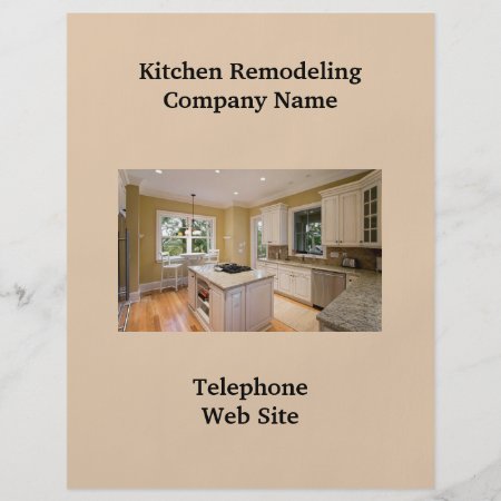 Kitchen Remodeler2 Business Flyer