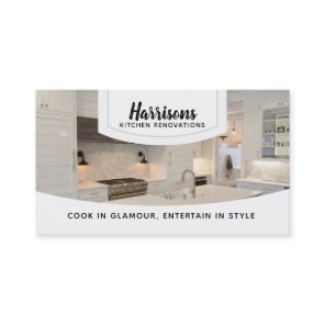 Kitchen Renovations Slogans Business Cards