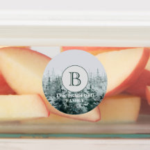  Kitchen Rustic Forest Monogram Product Waterproof