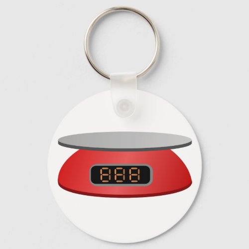 Kitchen Scale Keychain