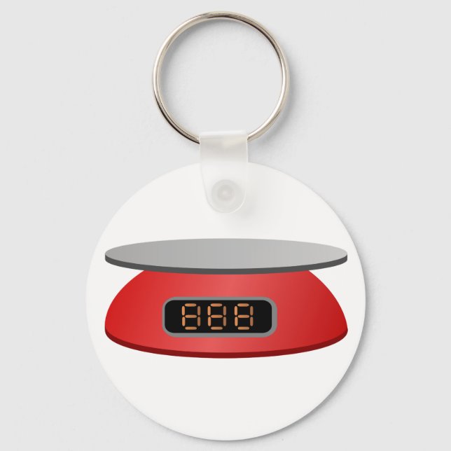 Kitchen Scale Keychain (Front)