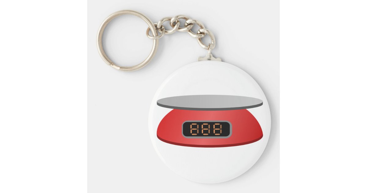 Kitchen Scale Keychain