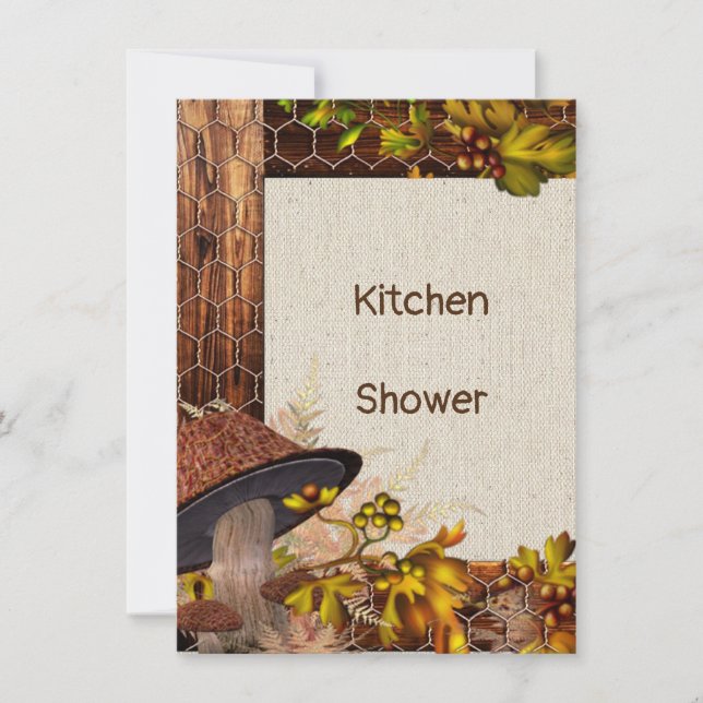 Kitchen Shower  Invitation (Front)