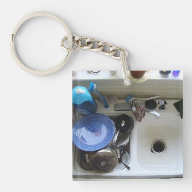 Kitchen Sink Keychain (Front)