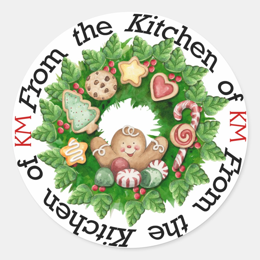 Kitchen Sticker SRF Zazzle