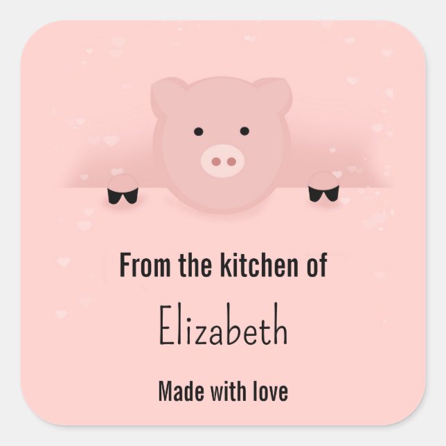kitchen sticker template (Front)