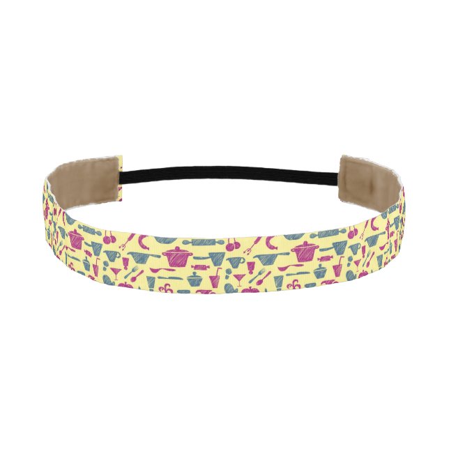 Kitchen supplies athletic headband (Front)