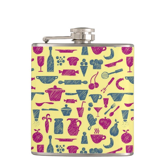 Kitchen supplies hip flask (Front)