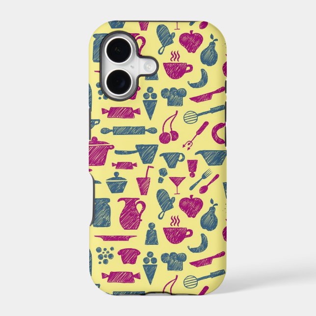 Kitchen supplies iphone case (Back)