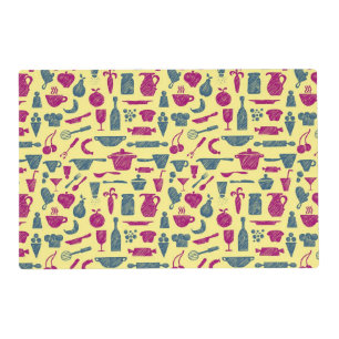 Kitchen supplies placemat
