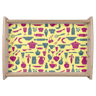Kitchen supplies serving tray