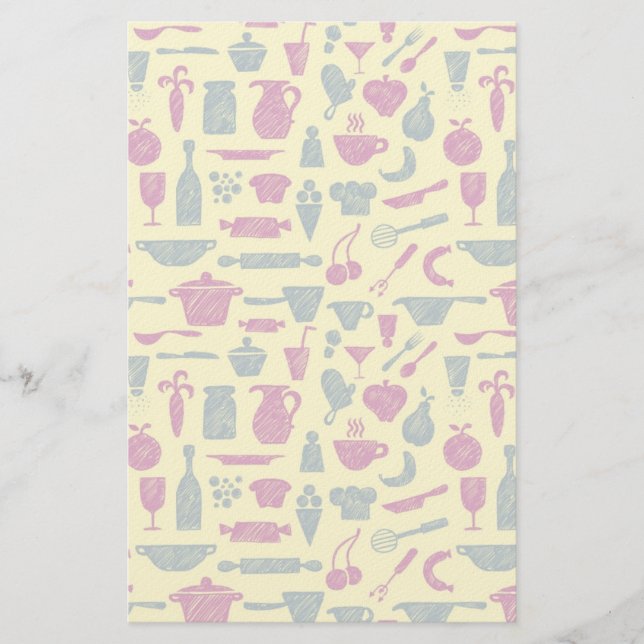 Kitchen supplies stationery (Front)