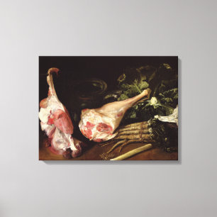Kitchen Table, Still Life Canvas Print