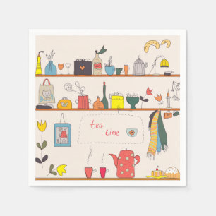 Kitchen Tea Time Napkins