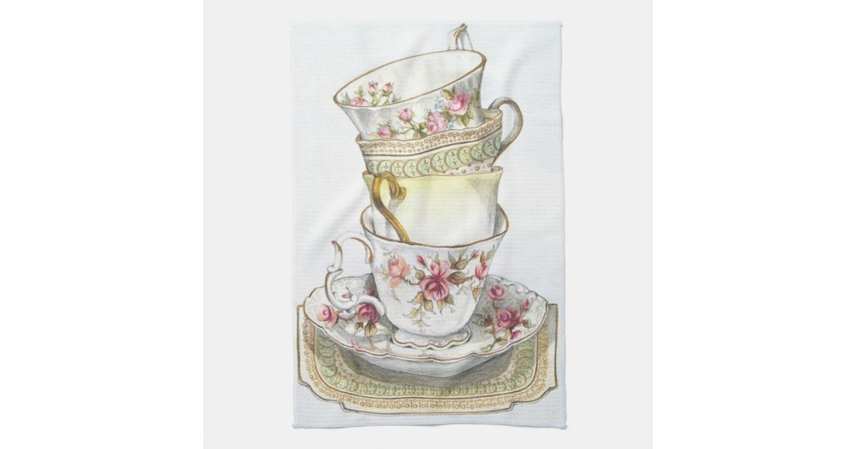 Coffee Time Tea Towel