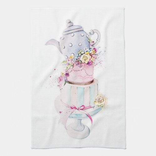 Kitchen Tea Time Tea Towel