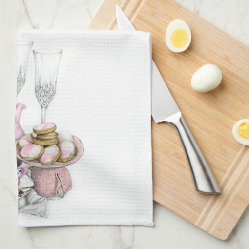 Kitchen Tea Time Tea Towel 