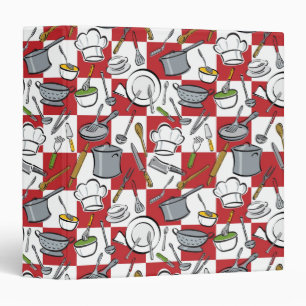 Kitchen Tools Check 3 Ring Binder