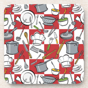 Kitchen Tools Check Drink Coaster