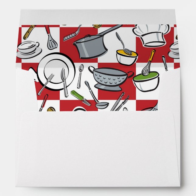 Kitchen Tools Check Envelope (Back (Bottom))