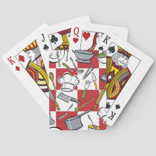 Kitchen Tools Check Poker Cards