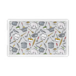 Kitchen Tools Pattern Acrylic Tray