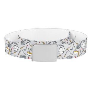 Kitchen Tools Pattern Belt
