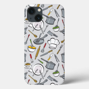 Kitchen Tools Pattern iPhone 13 Case