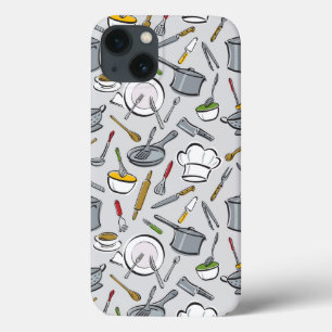 Kitchen Tools Pattern iPhone 13 Case