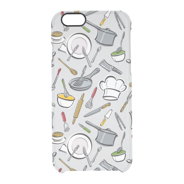 Kitchen Tools Pattern Uncommon iPhone Case (Back)