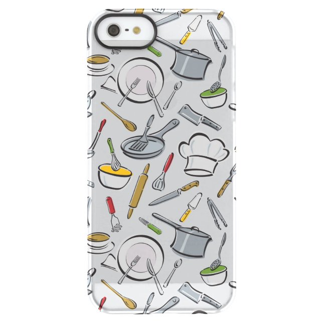 Kitchen Tools Pattern Uncommon iPhone Case (Back)