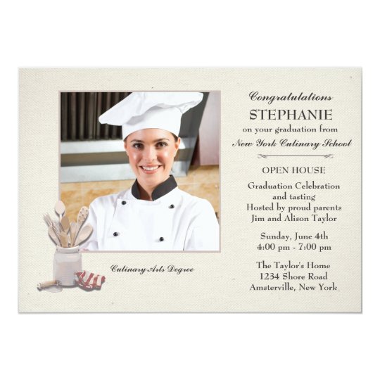 kitchen_tools_photo_culinary_school_graduation_card r11ef1a9a182a4682ba1c96a9f21d92d2_zkrqs_540