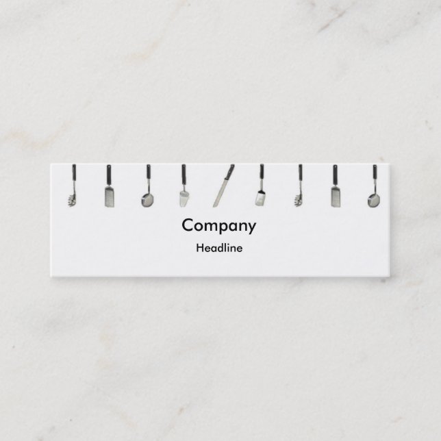 Kitchen Tools Profile Card (Front)