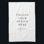 Kitchen Towel 16" x 24"<br><div class="desc">Customize your design in Templett. After you are done editing,  download your file in a JPG format (don't forget to turn on the bleed option). Upload your design here by clicking on the blue "Personalize" button.</div>