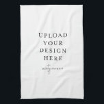 Kitchen Towel 16" x 24"<br><div class="desc">Customize your design in Templett. After you are done editing, download your file in a JPG format (don't forget to turn on the bleed option). Upload your design here by clicking on the blue "Personalize" button.</div>