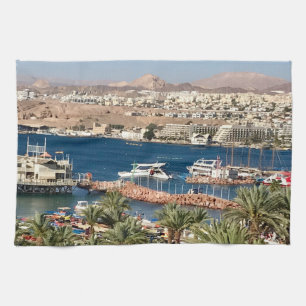 Kitchen Towel 16" x 24" with marina