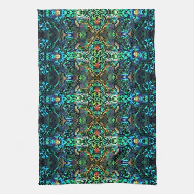 Kitchen Towel Abalone (Vertical)