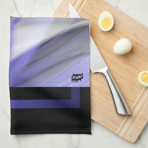 Kitchen Towel Abstract Home Trend Lavender Violet