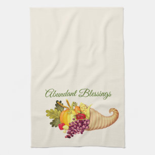 Kitchen Towel-Abundant Blessings Kitchen Towel