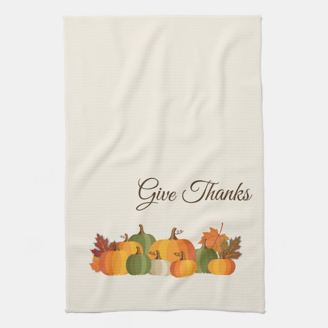 Kitchen Towel-Autumn Kitchen Towel (Vertical)
