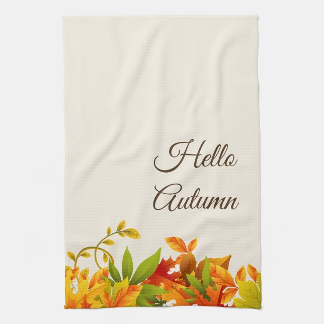 Kitchen Towel-Autumn Towel (Vertical)