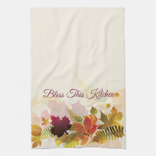 Kitchen Towel-Bless This Kitchen Towel