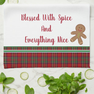 Kitchen Towel-Blessed With Spice and Everything Towel